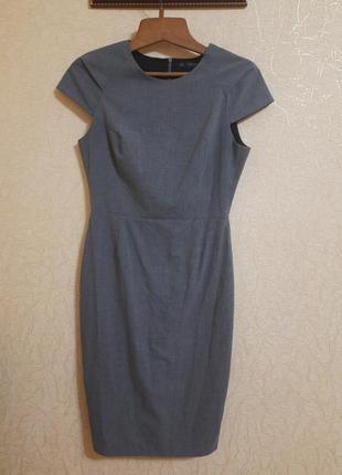 Базовое платье чехол в мелкую клетку от zara 8