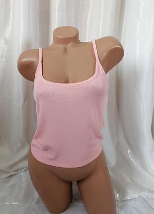 Майка в рубчик