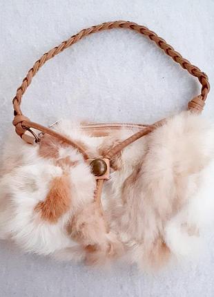 Сумочка натуральне хутро 15 х 26 см.