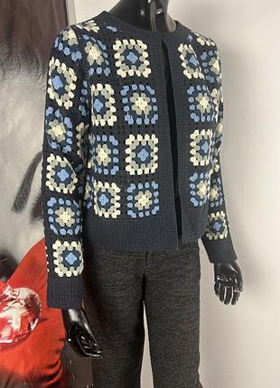Вʼязаний кардиган, накидка