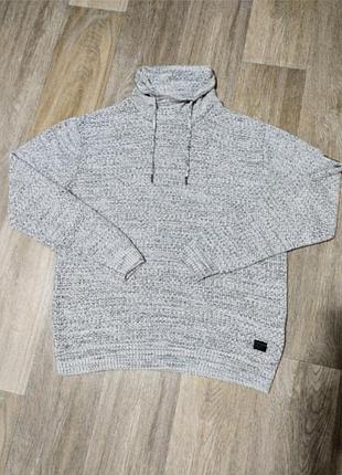 Мужская серая толстовка firetrap размер l