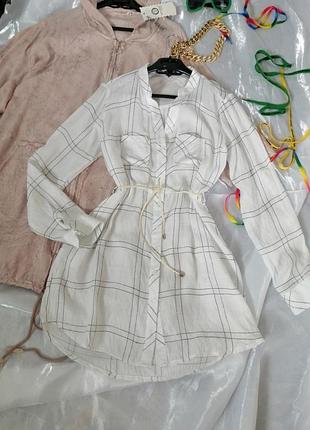 Рубашка туречня в клетку