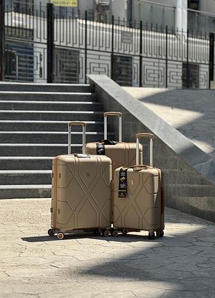 Полипропилен mcs маленький чемодан дорожный s на колесах турция ручная кладь