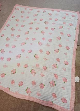 Летний детский плед одеяло