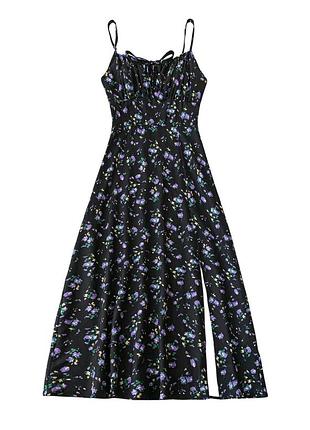 Летнее платье в цветочный принт