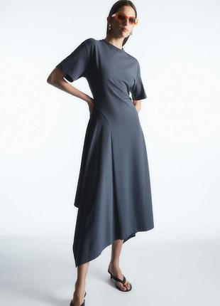 Роскошное асимметричное платье