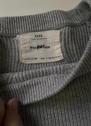 Zara трикотажний светр