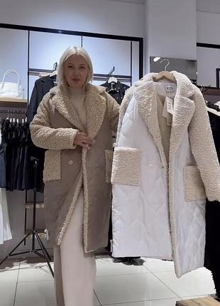 Зимове пальто барашек