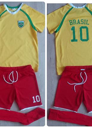 Футбольная формабразилия, на рост 158см.приемная