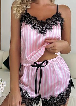 Жіноча шовкова піжама xs-s vs туреччина