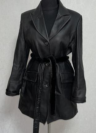 Піджак шкіряний 44-46р. 14р.