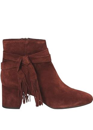 Сапоги geox натуральная кожа замша болонический каблук