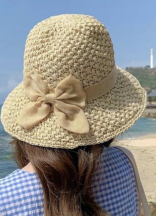 Нова шляпа панама кепка конотоп солома натуральна шикарна жіноча