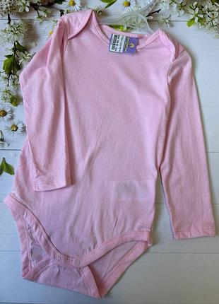 Боди на девочку хлопковый lupilu р.86-92 (1-2 года)