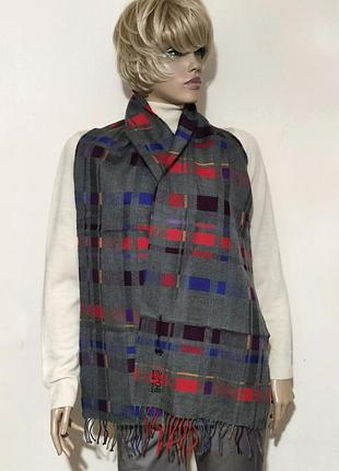 Hugo boss шерстяной кашемировый шарф /4698/n