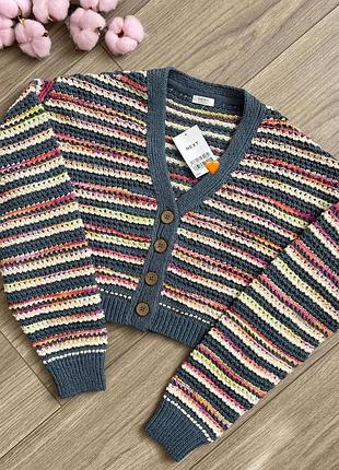 Светр (кардиган) для дівчинки 10 років від бренду некст, новий