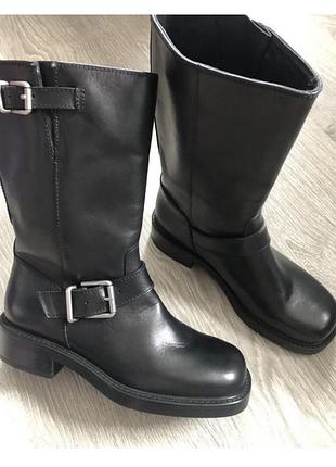 Ботинки шкіра