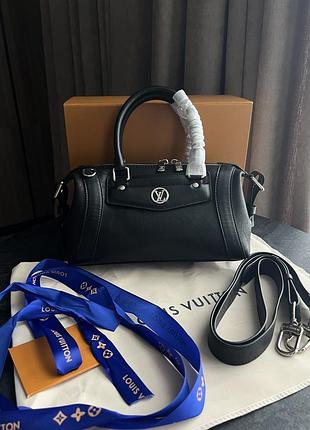 Шкіряна сумка бочонок biker l