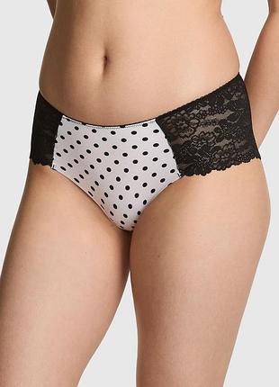Женские трусики чики victoria's secret pink с кружевом