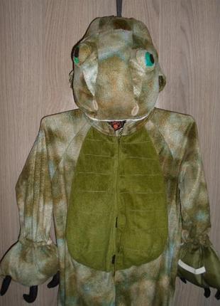 Костюм карнавальный дракон комбинезон 3-4 года рост 98-104 см