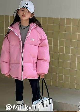 Тепла куртка на дівчинку