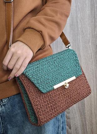 Сумка жіноча повсякденна через плече ручна робота