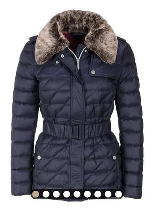 Пуховик tommy hilfiger короткий и облегающий