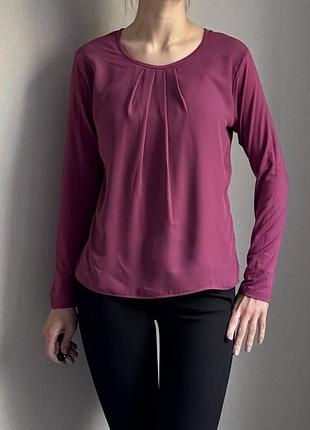 Frank walder лонгслів джемпер розмір 38 s-m фіолетовий лиловий