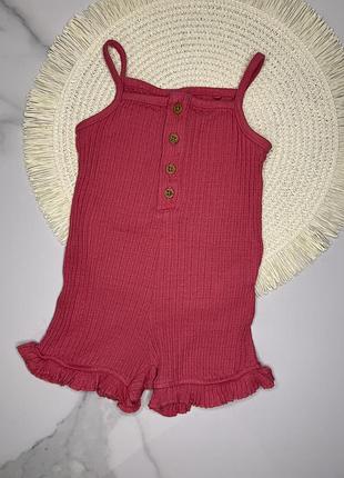 Комбінезон майка sinsay рожевий на дівчинку