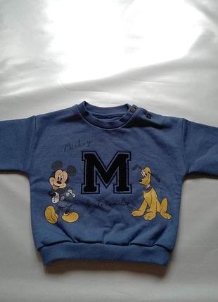 Свитшот с утеплением disney baby