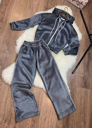 Костюм велюровый теплый