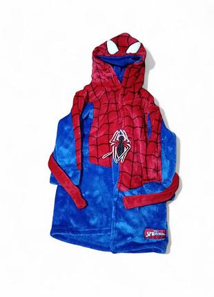 Детский халат marvel spider-man