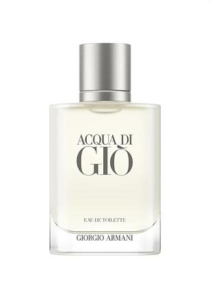 Туалетная вода для мужчин giorgio armani acqua di gio eau de toilette. объемом 50 ml.
