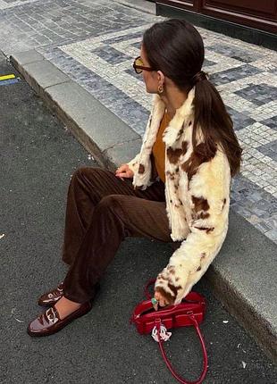 Шуба трендова zara