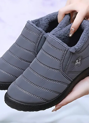 Теплые ботиночки, мягкие, комфортные, размер 37, по потолке 23,8