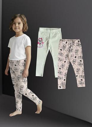 Лосини 2 шт nickelodeon 2/4 р.; 6/8р.; 8/10р.