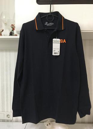 Мужское поло с длинным рукавом, реглан flynn o"hara