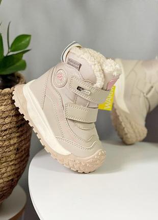 Зимние ботинки на девочку