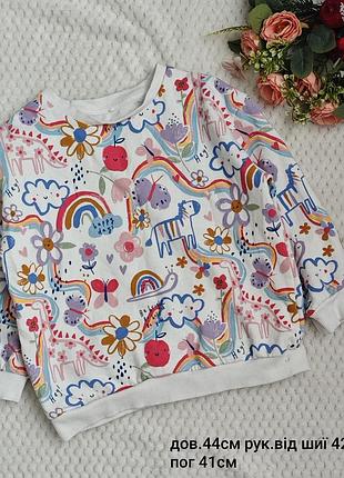 Свитшот на девочку 6/7 р