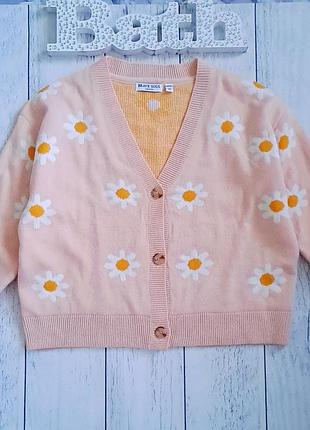 Кардиган в квітковий принт