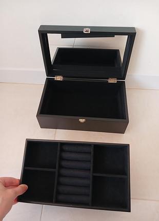 Шкатулка для украшений с зеркалом