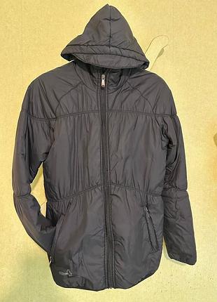 Чорна куртка adidas stella mccartney