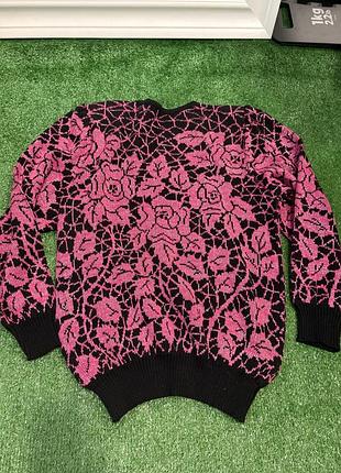 Вінтажний стильний светр із вовни