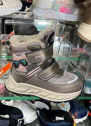 Зимние термо ботинки на девочку