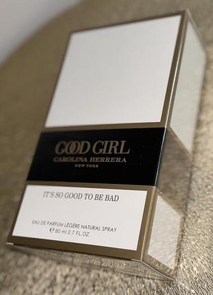 Парфуми жіночі good girl  духи carolina herrera 80 мл шлейфові духи