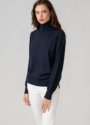 Гольф светр під горло з вмістом вовни та кашеміру від cannelli cashmere