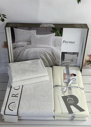 Постельное белье хлопковое, качественное. евро размер. туречковка. подарочная коробка. ткань: поплин. натуральный хлопок. вензель белый, кремовый.