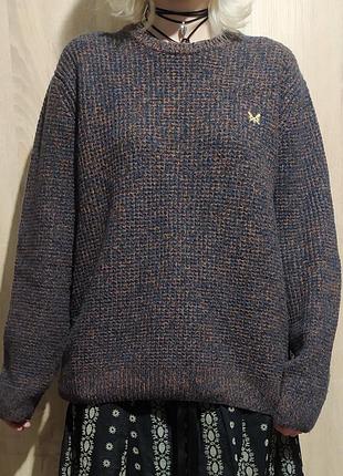 Зимовий вінтажний теплий светр y2k