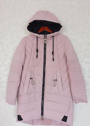 Пуховик зимний женский размер 46/48