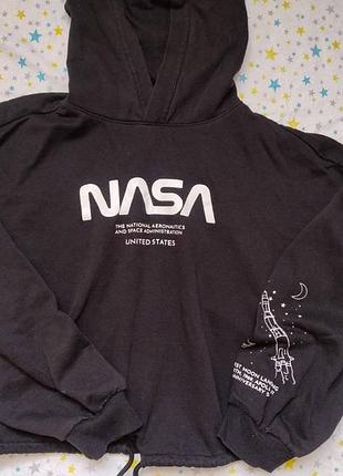 Светр, кофта nasa, розмір xs, топ укорочений, стан нового, 160/80а